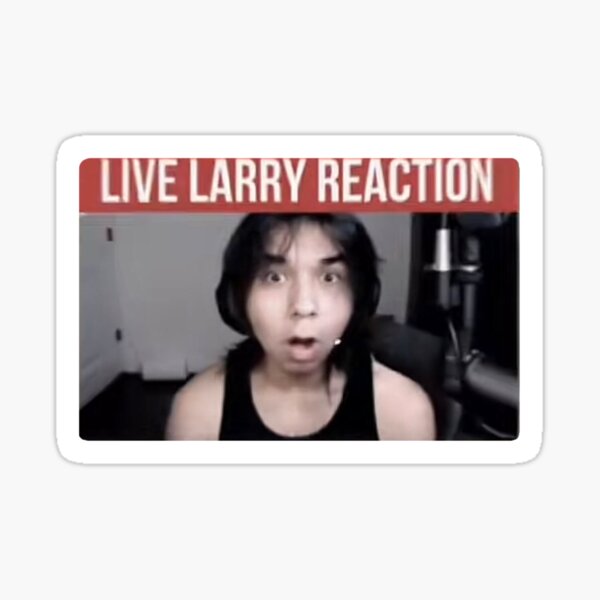 Live larrycroft reaction Sticker