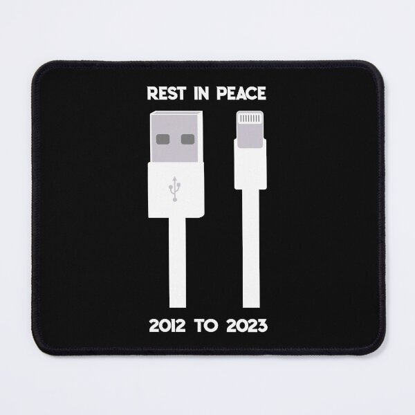 Item preview, Funny RIP Lightning USB A Cables Phone Charging Cable designed and sold by Maljonic.