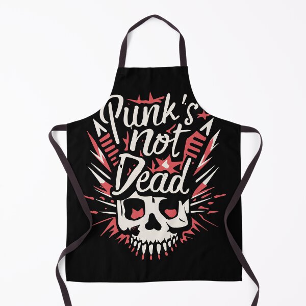Item preview, Punk's Not Dead - Punk Skull with spikes designed and sold by PrintSoulDesign.