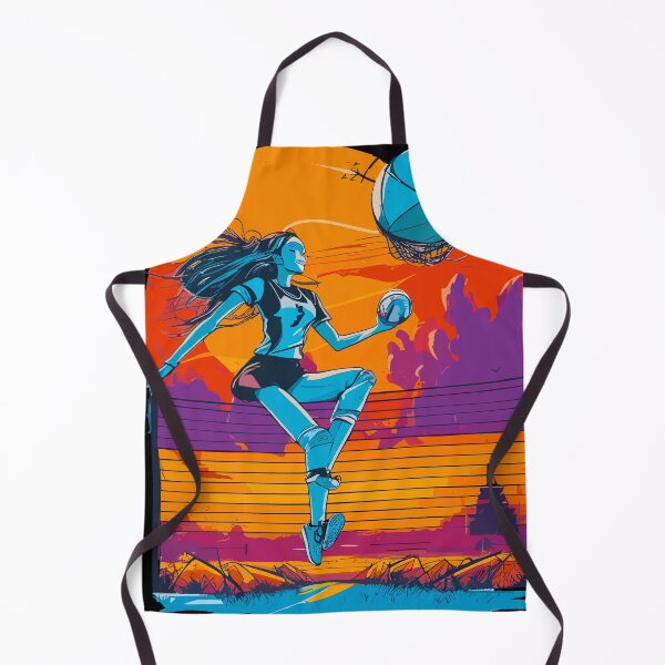 Item preview, Volleyball woman in a Halloween themed cemetery designed and sold by MB2PRo.