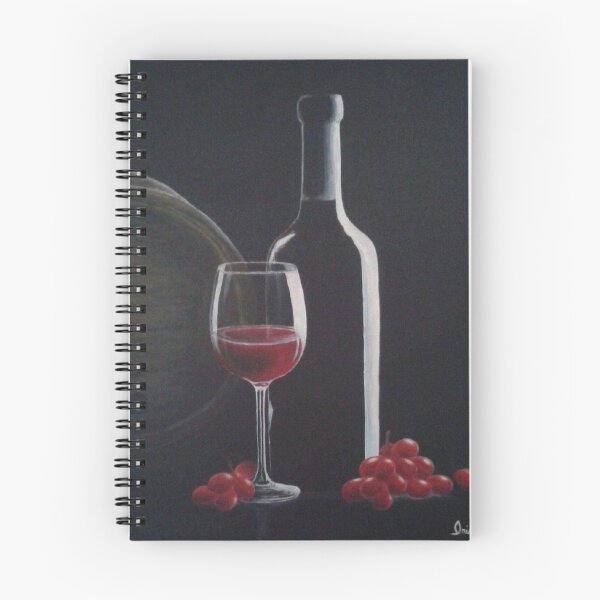 Item preview, Wine glass with wine bottle designed and sold by Irisarts61.