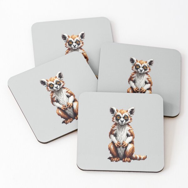 Item preview,  Pixel Lemur Design Print  designed and sold by randomtdesigns.