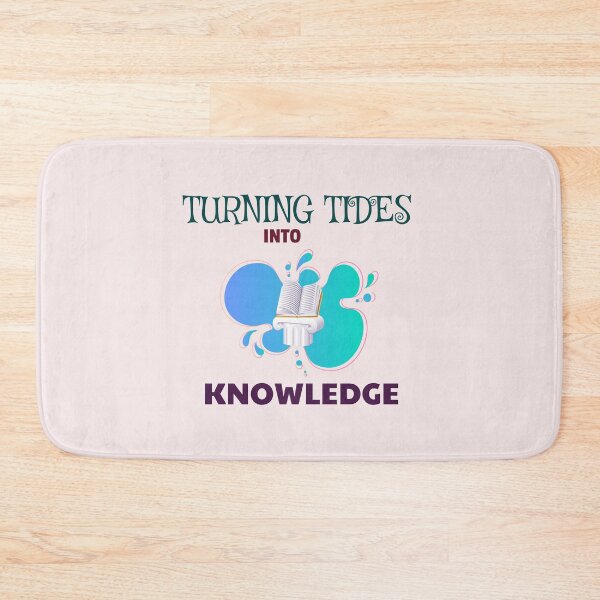 Item preview, Turning Tides into Knowledge - Inspirational Quote Design designed and sold by zeddy-store.