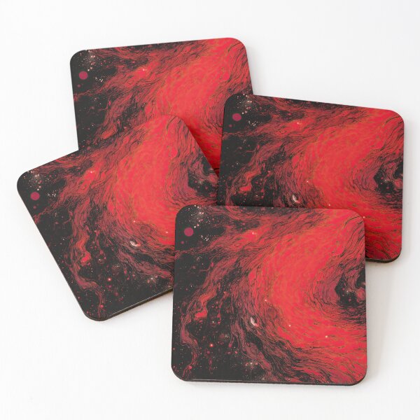 Item preview, Red Echoes designed and sold by Ioana Sirboiu.