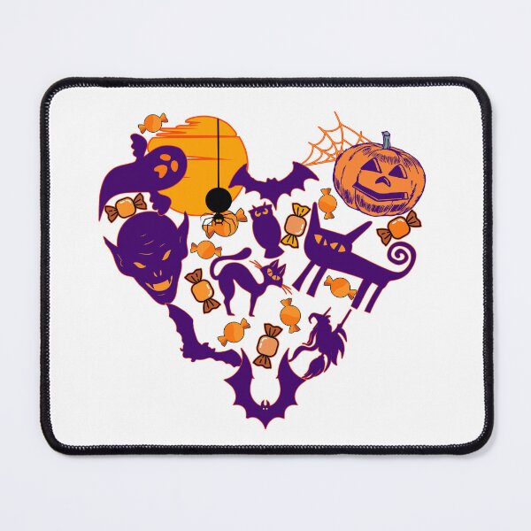 Item preview, Halloween Heart Pattern designed and sold by BtheLight.