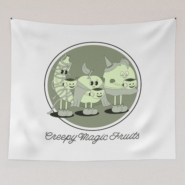 Item preview, Creepy magic fruits designed and sold by CuteAndCoolSt.