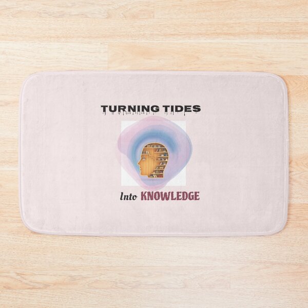 Item preview, Turning Tides into Knowledge - Inspirational Quote Design designed and sold by zeddy-store.