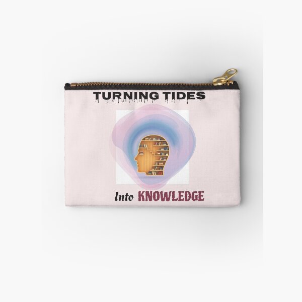 Item preview, Turning Tides into Knowledge - Inspirational Quote Design designed and sold by zeddy-store.