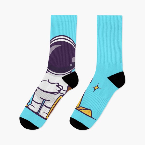 Item preview, Cosmic Treasure Hunt: Cute Astronaut with Gold Coin in Cartoon Vector Icon designed and sold by hjian8219.