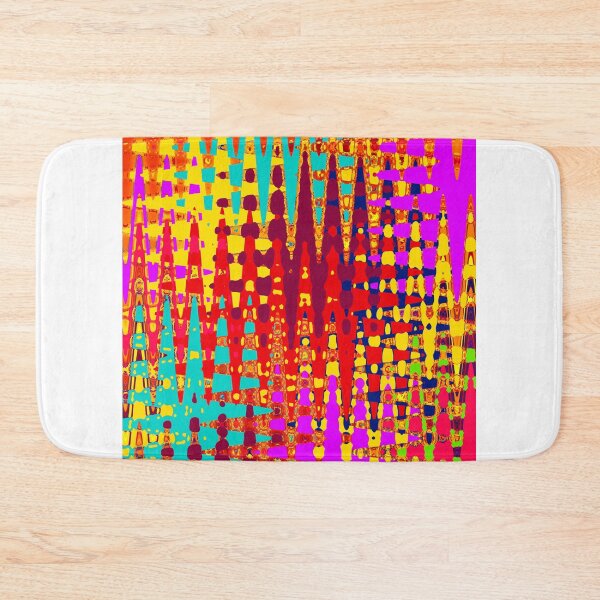Item preview, Blue, purple, yellow, orange, red - texture designed and sold by Ivicaartist.