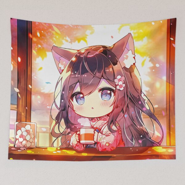 Item preview, Neko's Coffee Corner designed and sold by Chibi Cat Art Corner.