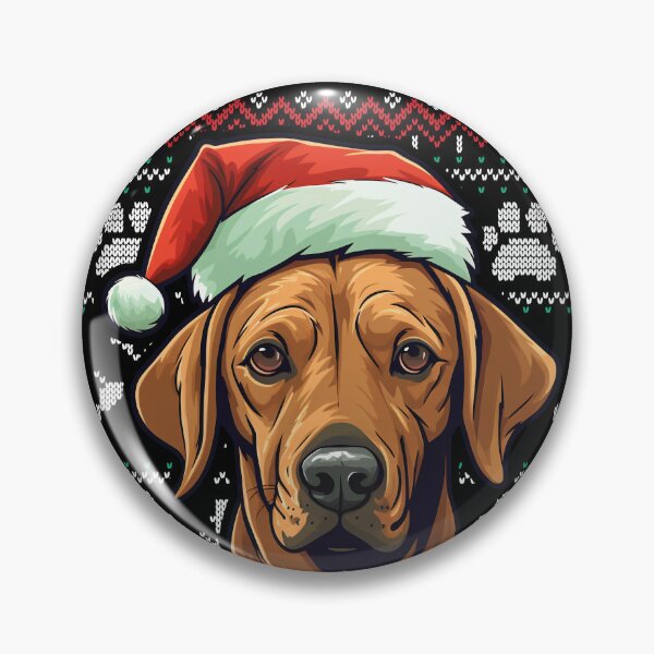 Item preview, Rhodesian Ridgeback Ugly Sweater Christmas designed and sold by rafaeltto.