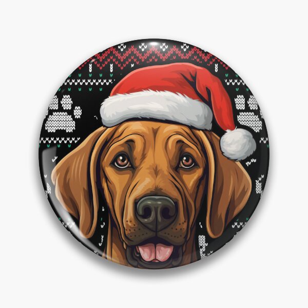Item preview, Rhodesian Ridgeback Ugly Sweater Christmas designed and sold by rafaeltto.