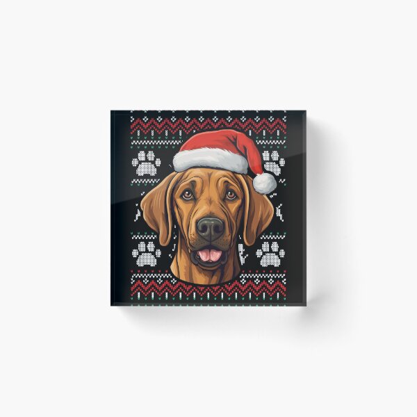 Item preview, Rhodesian Ridgeback Ugly Sweater Christmas designed and sold by rafaeltto.