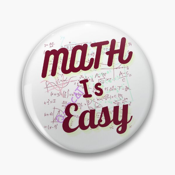 Item preview, Math is easy	 designed and sold by the QIMP.