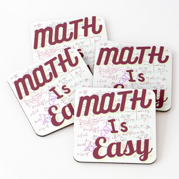 Item preview, Math is easy	 designed and sold by the QIMP.