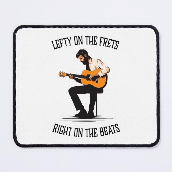 Item preview, Lefty on the frets, right on the beats designed and sold by SteadyRolling.