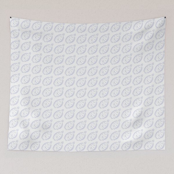 Item preview, Fun Flounder Fish in Light and White designed and sold by fruttidimare.