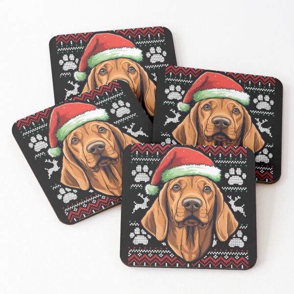 Item preview, Redbone Coonhound Ugly Sweater Christmas designed and sold by rafaeltto.