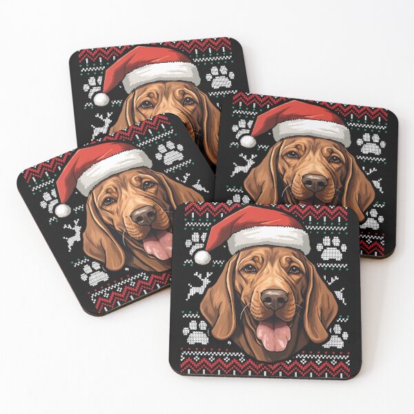 Item preview, Redbone Coonhound Ugly Sweater Christmas designed and sold by rafaeltto.