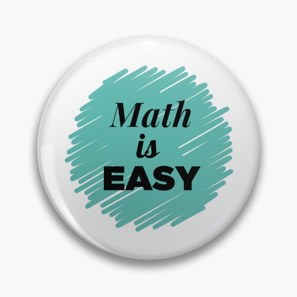 Item preview, Math is easy	 designed and sold by the QIMP.