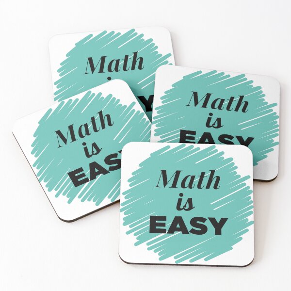 Item preview, Math is easy	 designed and sold by the QIMP.