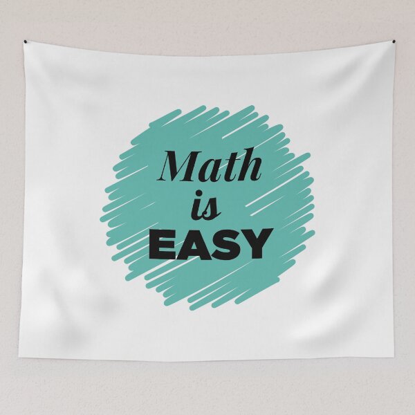 Item preview, Math is easy	 designed and sold by the QIMP.