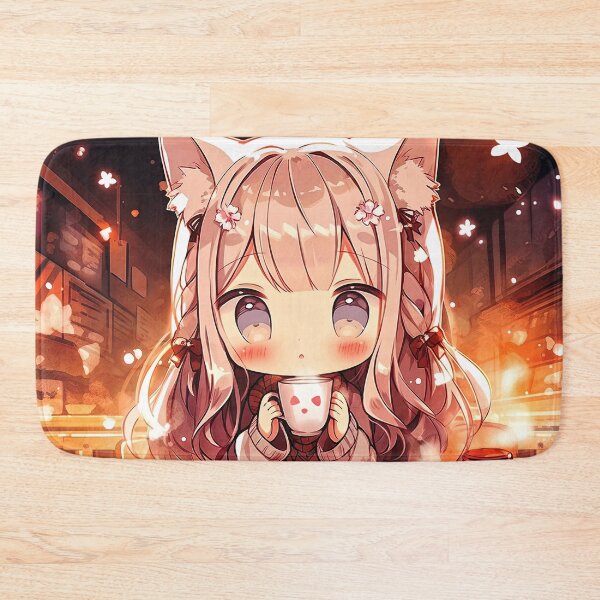 Item preview, Café Kitty: Neko Girl Vibes designed and sold by Chibi Cat Art Corner.