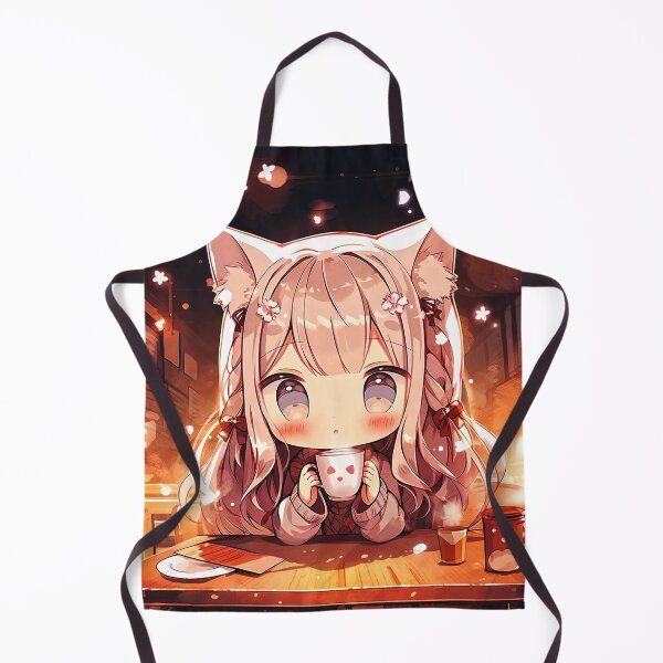 Item preview, Café Kitty: Neko Girl Vibes designed and sold by Chibi Cat Art Corner.