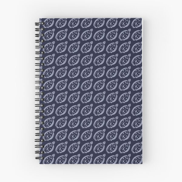 Item preview, Fun Flounder Fish in Light Purple on Deepest Blue designed and sold by fruttidimare.
