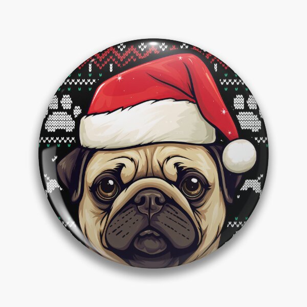 Artikelvorschau, Pug Ugly Sweater Christmas entworfen und verkauft von rafaeltto.