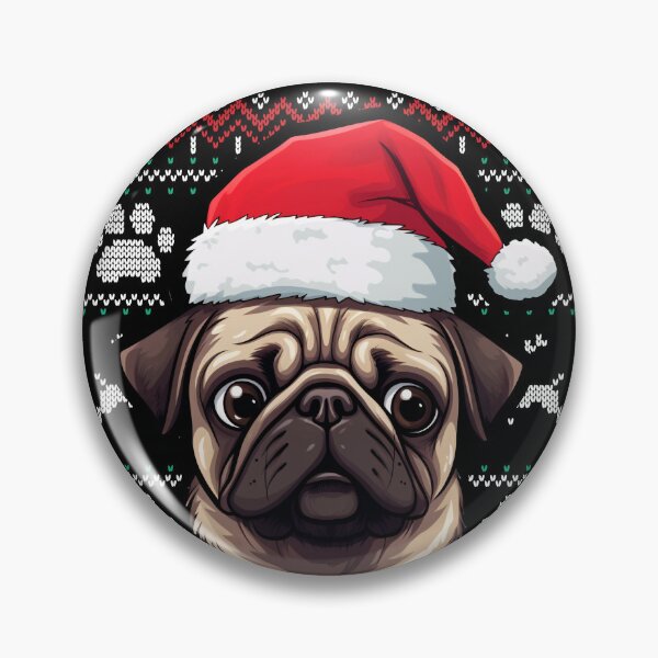 Artikelvorschau, Pug Ugly Sweater Christmas entworfen und verkauft von rafaeltto.