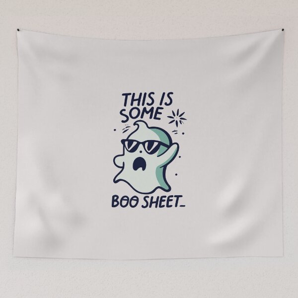 Item preview, This Is Some Boo Sheet! Halloween Ghost designed and sold by SweetbeStore.