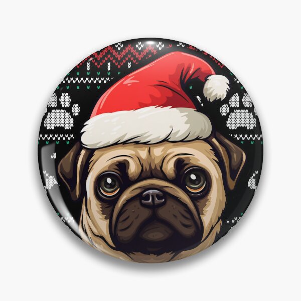 Artikelvorschau, Pug Ugly Sweater Christmas entworfen und verkauft von rafaeltto.