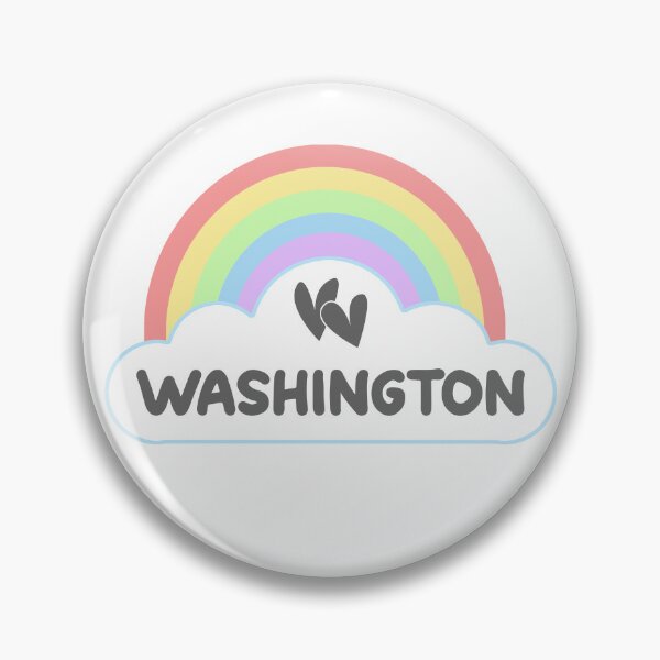 Item preview, Washington Gay Pride Rainbow - LGBTQIA designed and sold by prideparadise.