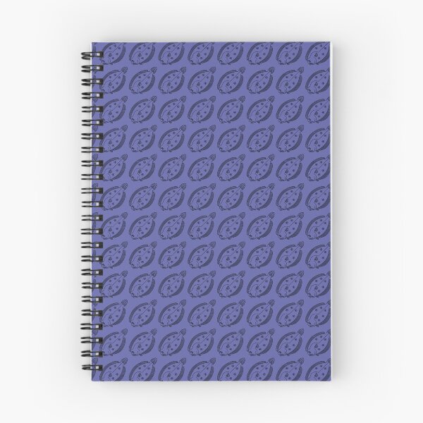 Item preview, Fun Flounder Fish in Deepest Blue on Very Peri Purple designed and sold by fruttidimare.