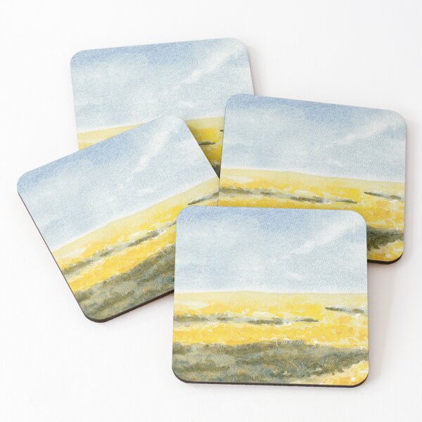 Item preview, Rapeseed field in spring designed and sold by marielsmotifs.