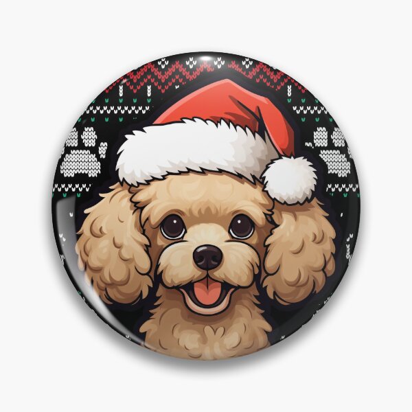 Artikelvorschau, Poodle Ugly Sweater Christmas entworfen und verkauft von rafaeltto.