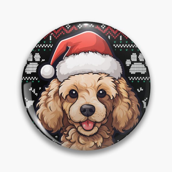 Item preview, Poodle Ugly Sweater Christmas designed and sold by rafaeltto.