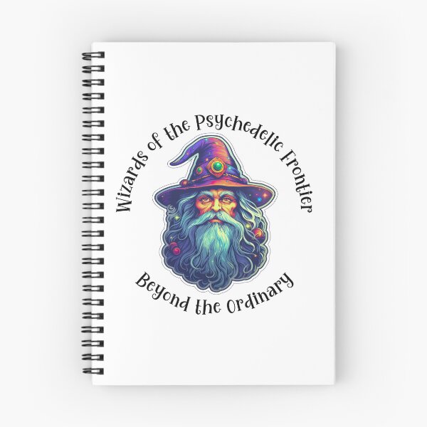 Item preview, Wizard of the Psychedelic Frontier - Black Text designed and sold by LMBoutique.