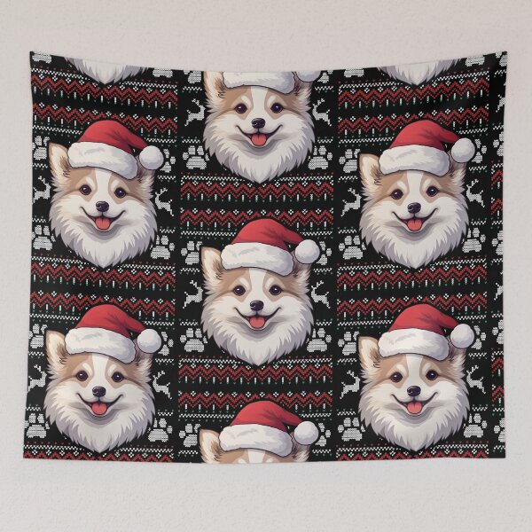 Item preview, Pomsky Ugly Sweater Christmas designed and sold by rafaeltto.