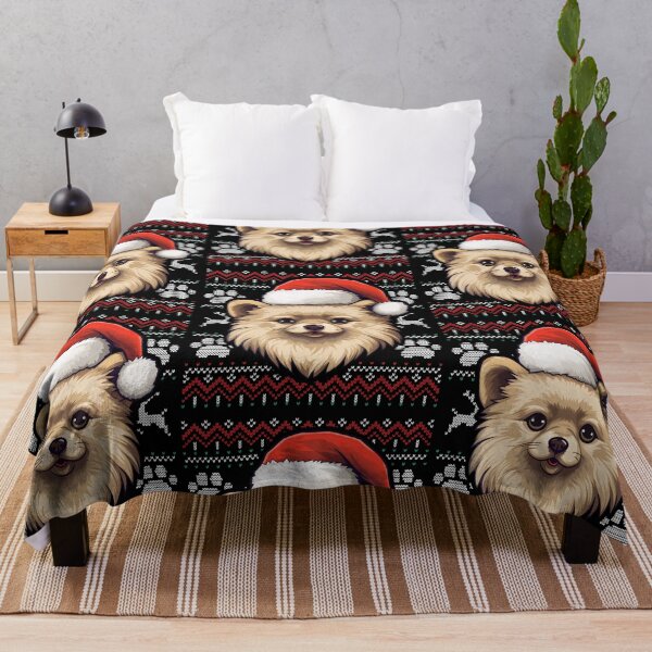 Artikelvorschau, Pomeranian Ugly Sweater Christmas entworfen und verkauft von rafaeltto.