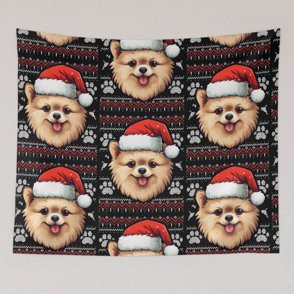 Artikelvorschau, Pomeranian Ugly Sweater Christmas entworfen und verkauft von rafaeltto.