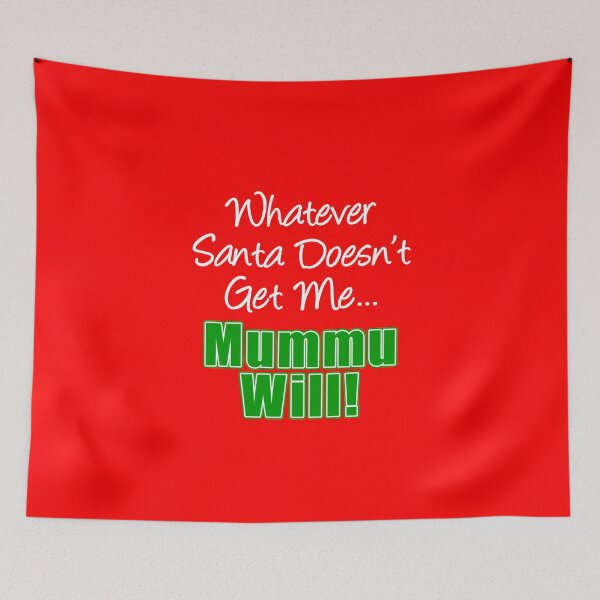 Item preview, Whatever Santa Doesn't Get Me Mummu Will Finnish Grandchild designed and sold by jaycartoonist.