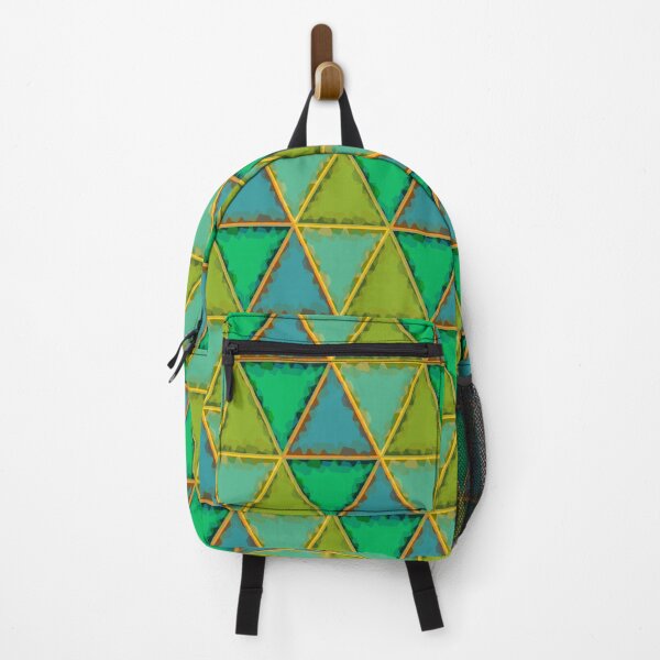 Item preview, Green triangles pattern designed and sold by Osting.