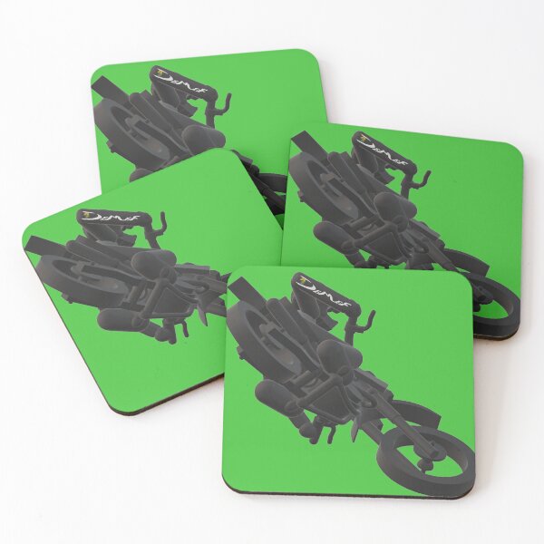Item preview, stick man motorcross rider designed and sold by Demef.