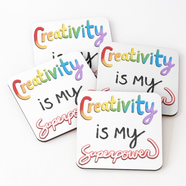 Item preview, Creativity is My Superpower designed and sold by JillPillDesign.