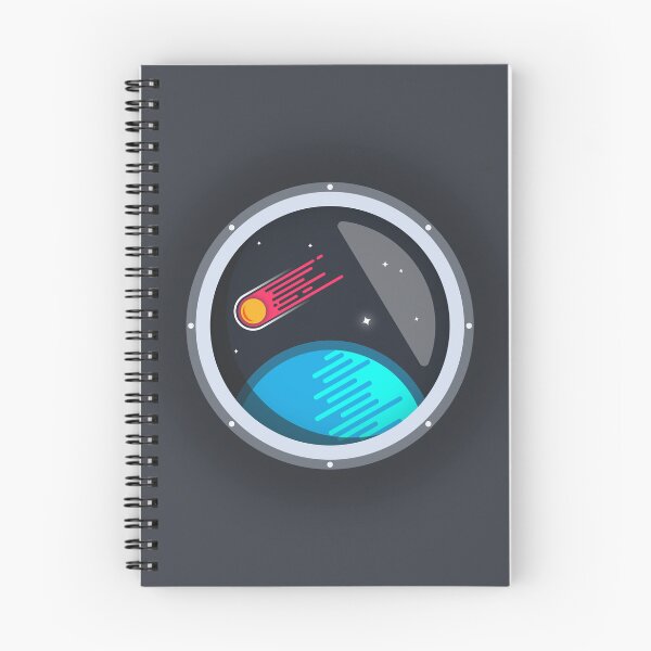 Item preview, Space Port Window View - Comet designed and sold by And-She-Flew.