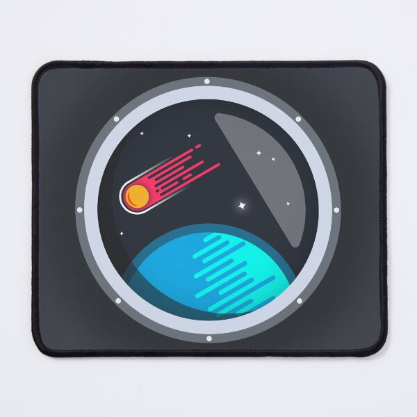 Item preview, Space Port Window View - Comet designed and sold by And-She-Flew.