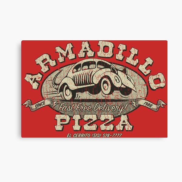 Item preview, Armadillo Pizza 1988 designed and sold by AstroZombie6669.
